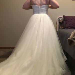 Ivory Vera Ballgown A-line dress! Never worn!